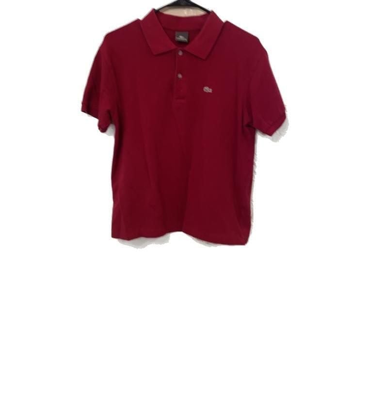 Lacoste Men’s Size 4 Classic Cotton Polo Shirt Red